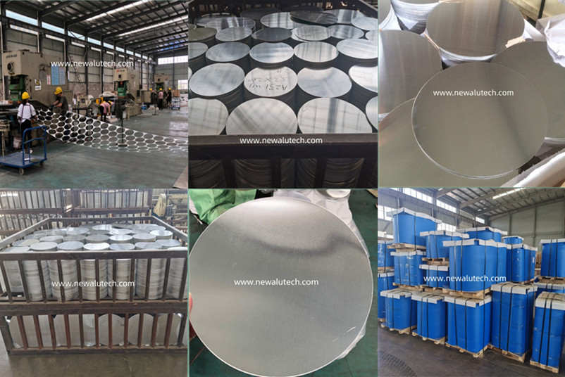 Aluminum circle for cookware