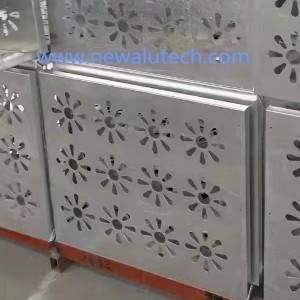 Color Custom and Perforated Aluminum Sheet for Building